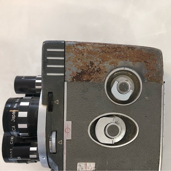 Vintage Yashica 8-E III Film Movie Camera with Pistol Grip Handle - Not tested - Picture 13 of 16